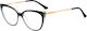 Techsuit Screen Protection Glasses Katzenauge in Schwarz Color