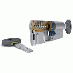 AGB Κύλινδρος Κλειδαριάς Ασφαλείας 80mm (30-50) AGB Κύλινδρος Κλειδαριάς Ασφαλείας 80mm (30-50)