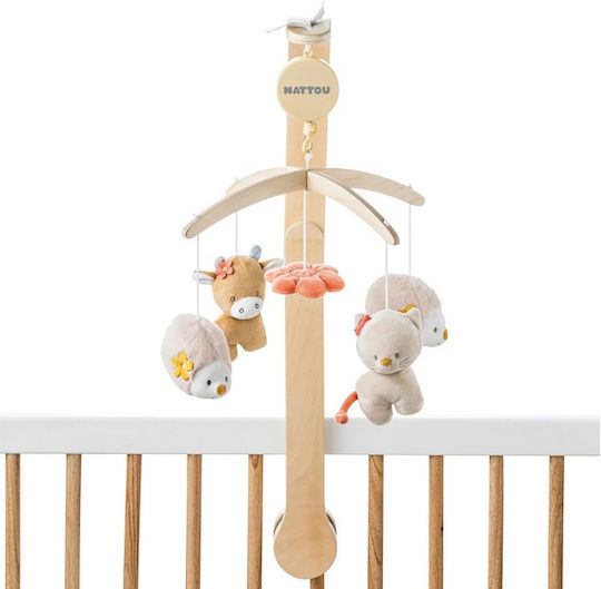 Nattou Kinderwanddekoration Zimmer Mobile 50x40x74cm