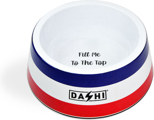 Dashi Schalen Futter & Wasser für Hund & Katze 1.7lt 26cm in Rot Farbe