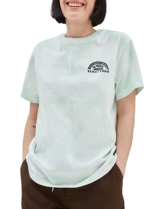 Vans Rainbow Wash Γυναικείο T-shirt Clearly Aqua