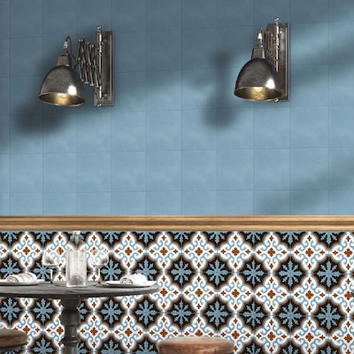 Ravenna Interior Matte Tile 20x20cm Ocean