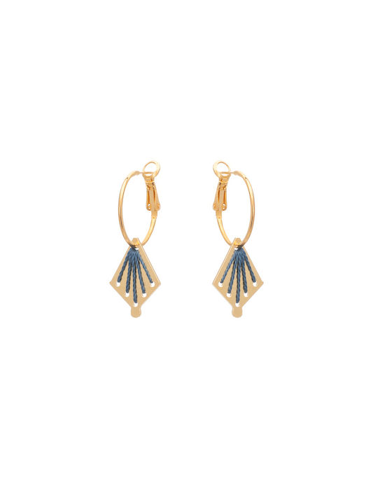 LifeLikes "kedima Earrings Pendants Gold Plated