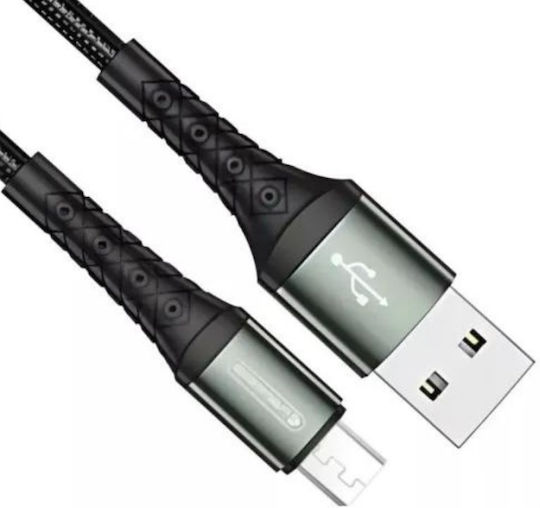 Jellico B10 Редовна USB 2.0 до микро USB кабел Черен 1м (34.912.1044) 1бр