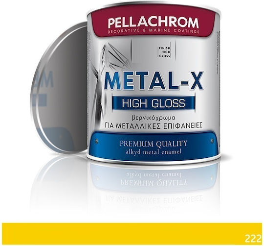 Pellachrom Varnish Colour 0.75lt YELLOW JCB YELLOW