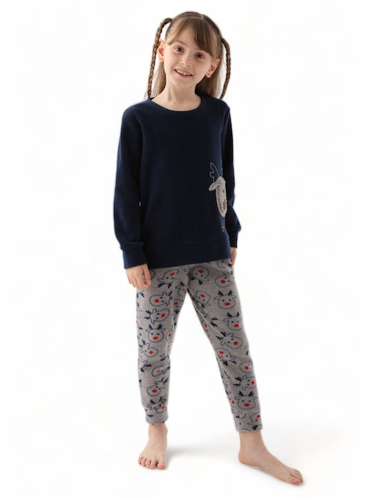 Arnetta Kids Pajamas Navy Blue