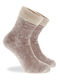 Walk Xmas Collection Damen Socken Ecru 1Pack