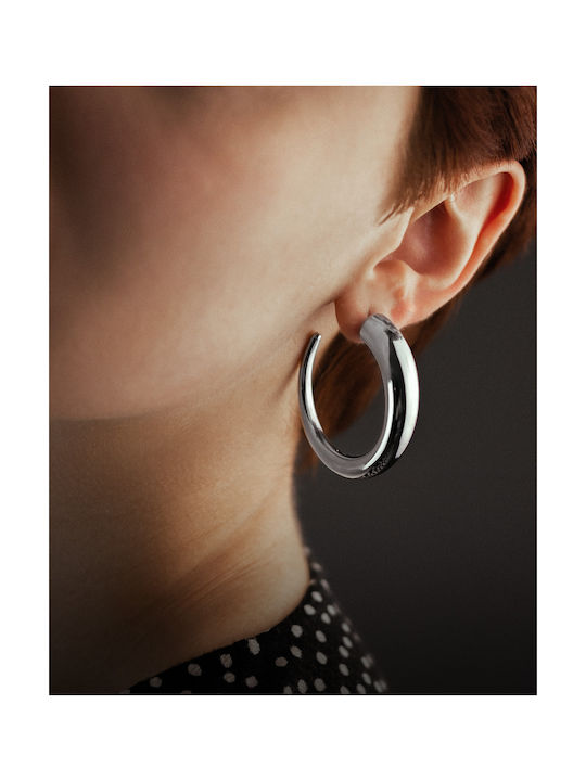 Goldsmith Earrings Hoops made of Steel