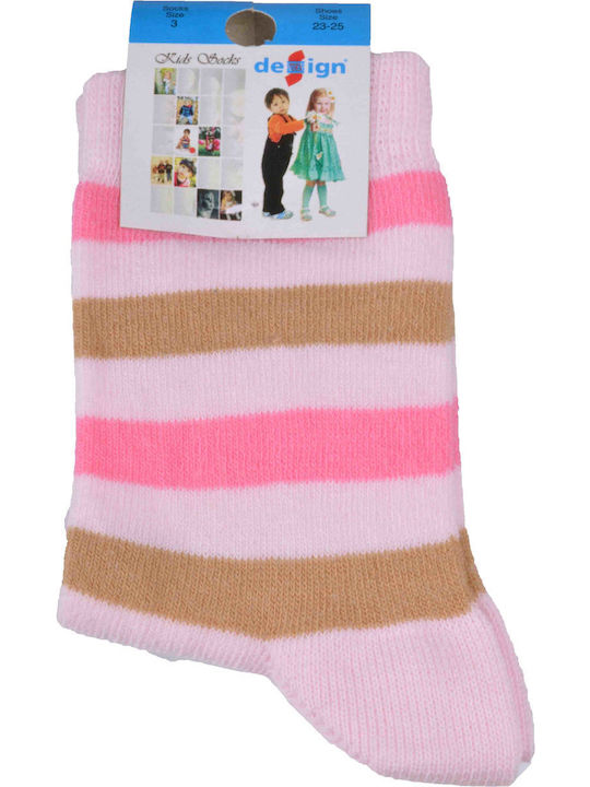 Design Kids' Socks Pink