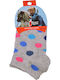 Design Socks Kids' Ankle Socks Gray