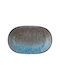 Fine Farfurie joasă Oval din Porțelan Alb 33x33cm