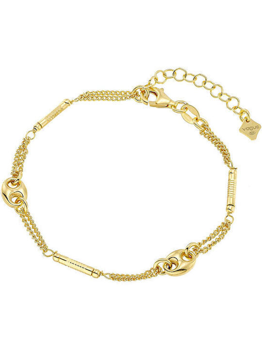 Vogue Bracelet made of Silver Gold Plated