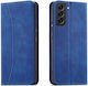 Hurtel Wallet Silicone Blue (Galaxy S23 Ultra)