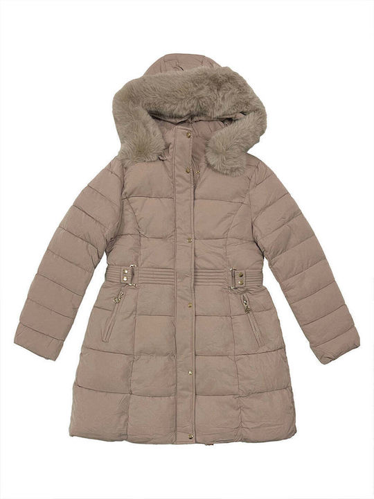 Ustyle Μακρύ Γυναικείο Puffer Μπουφάν για Χειμώ...