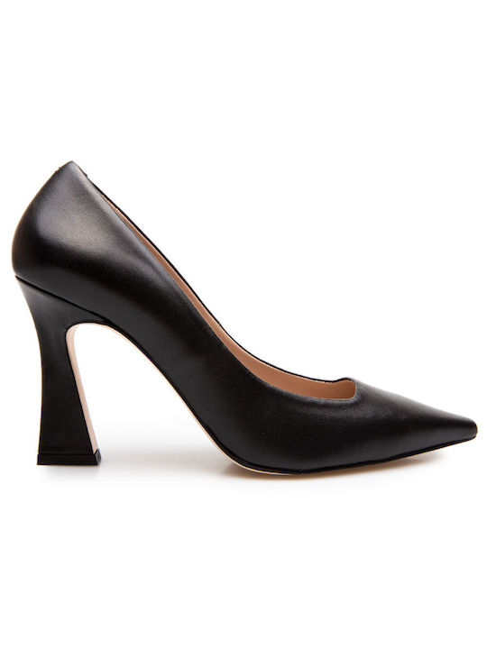 Labrini Patent Leather Black Heels