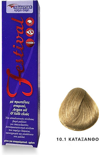 Festival Vopsea De Păr Fără Amoniac No10.1 Blond Închis 60ml