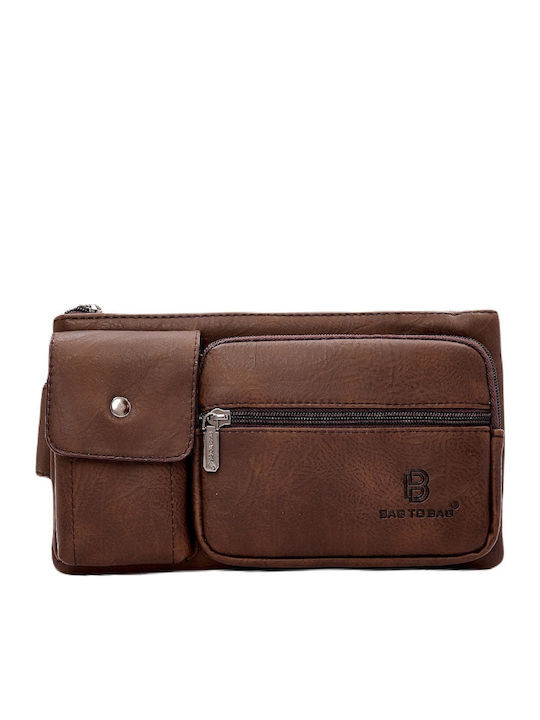 Bag to Bag Τσαντάκι Μέσης Καφέ