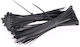 EL-Tech EL-Tech Kunststoff Kabelbinder 300mmx3.6mm in Schwarz Farbe (1 Stück) 133-293003051