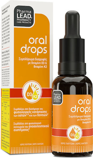 Pharmalead Oral Drops Vitamin for Immune System Boost & Bone Health 4000iu 1000mg '''' 20ml
