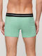 Men's Boxers Black/Green 3Pack