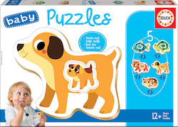 Kinderpuzzle Welpe für 1+ Jahre 5pcs Educa