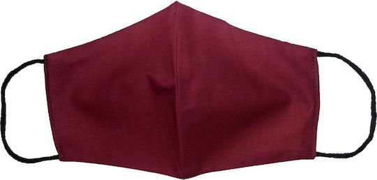 Palatino Protective Mask Fabric Burgundy MARK828 1pcs