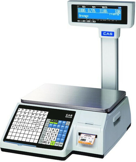 CAS Cl-5200-p 3/6 Kilogramm Einzelhandelswaage