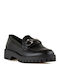 Damen Mokassins in Schwarz Farbe SIB-4600 (BLK)