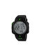 Skmei 1068 Watch Battery with Rubber Strap Black/Green