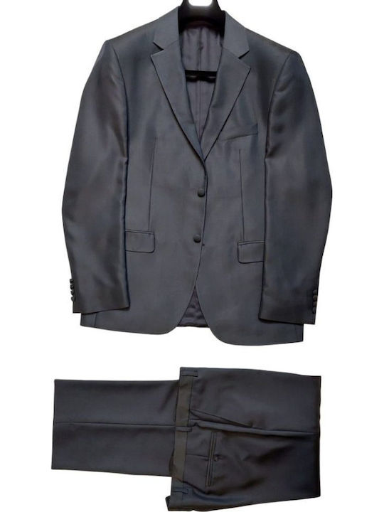 Costum Bărbați μπλε/γκρι