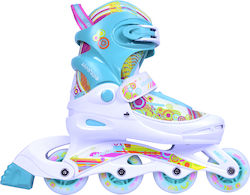 Αθλοπαιδιά Inline Αυξομειούμενα Rollers Πολύχρωμα Παιδικά Αθλοπαιδιά Inline Αυξομειούμενα Rollers Πολύχρωμα Παιδικά