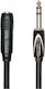 Roland Kabel 6,3mm Stecker - 3,5 mm Buchse 7.5m