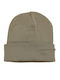 Αφοί Γιαννακόπουλοι Beanie Unisex Beanie Knitted in Beige color