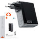 Mcdodo Charger Without Cable GaN with USB-A Port and 2 USB-C Ports 100W Power Delivery Blacks (Gan)