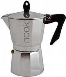 Atmosphera Espressokocher Für Den Herd 3 Tassen Silber Atmosphera Espressokocher Für Den Herd 3 Tassen Silber