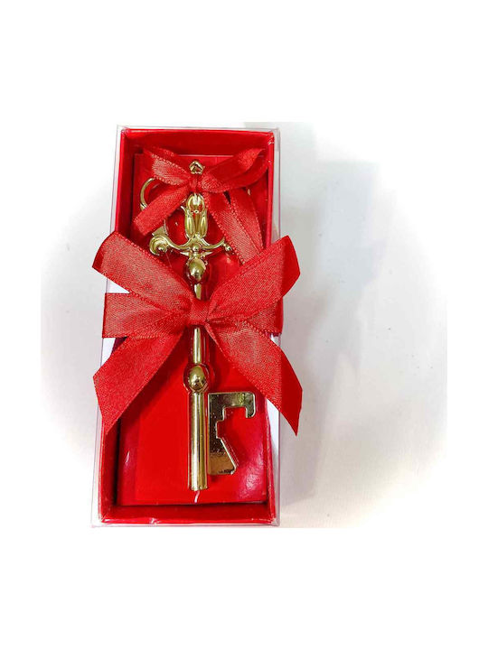JK Home Decoration Hängend Glücksbringer Maulschlüssel Gold 1Stück
