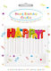 Procos Party Κεράκι Γενεθλίων Happy Birthday 09191