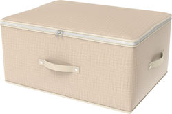 Tpster Fabric Storage Box in Beige Color 35x26x20cm 1pcs