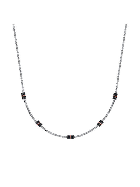 Luca Barra Necklace from Steel