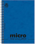 Typotrust Micro Σημειωματάριο Σπιράλ 80 Φύλλων A6 Ριγέ (Διάφορα Χρώματα)