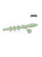 Zogometal Metallisch Vorhangstange Color Pop Super Gloss Doppel mit Schiene Φ25mm 160cm Physical
