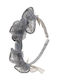 Papillon Kids Gray Kids Headband with Flower