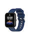 Style Curea Silicon Albastru (Amazfit Bip 3 / Bip 3 Pro)