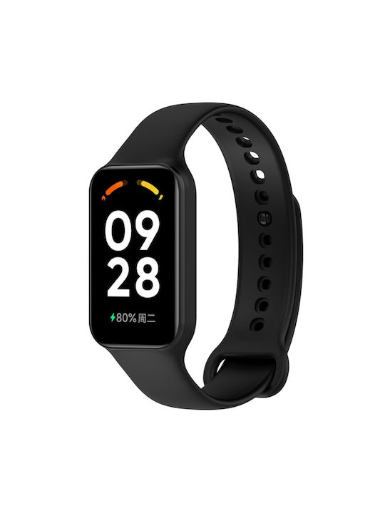 Ανταλλακτικό Λουράκι Σιλικόνης Μαύρο (Redmi Smart Band 2)