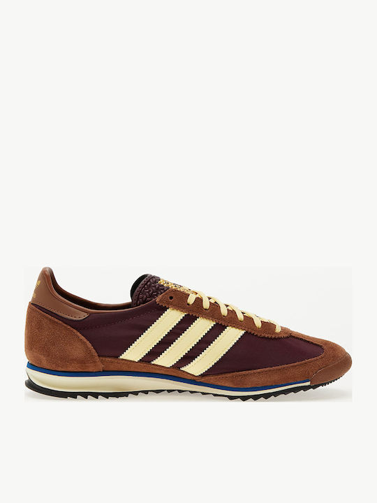 Sl 72 Og Sneakers Maroon / Almond Yellow / Preloved Brown