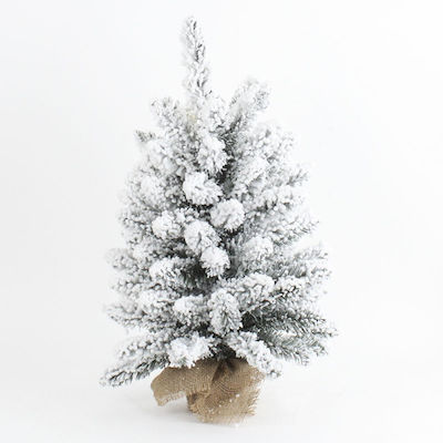 Inart Christmas Decorative Snowy Tree 60cm 2-85-566-0071