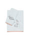 Das Home Set of baby towels 2pcs Mint Weight 420gr/m²