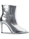 Stiefeletten Damen Silber