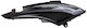 Keeway Target125i'18-20 E4 Right Motorcycle Side Plastic Black 1pcs