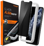 Spigen 0.3mm Privacy Full Face Tempered Glass 1pcs Black (iPhone 11)